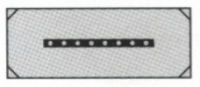 Лопасти отделочные (Finish) K-436 — 1 комплект (1комплект — 4 шт.)